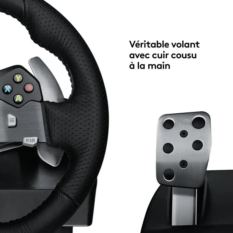Logitech G920 Driving Force - Volant De Simulation De Course Pc/xbox thumbnail 3
